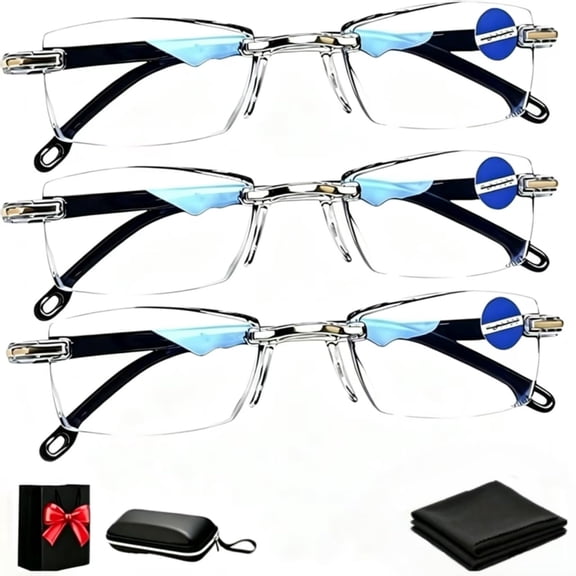 Vision Pro Self Adjusting Smart Glasses, Auto Adjusting Eye Glasses for Near and Far, Smart Lenses Auto Focus Glasses