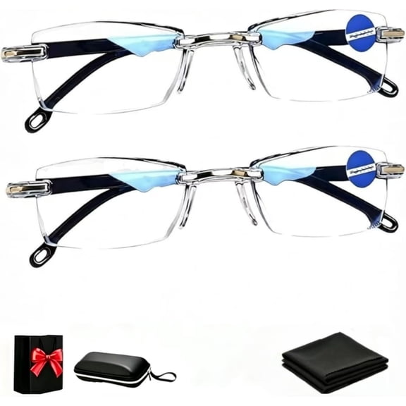 Vision Pro Self Adjusting Smart Glasses, Auto Adjusting Eye Glasses for Near and Far, Smart Lenses Auto Focus Glasses