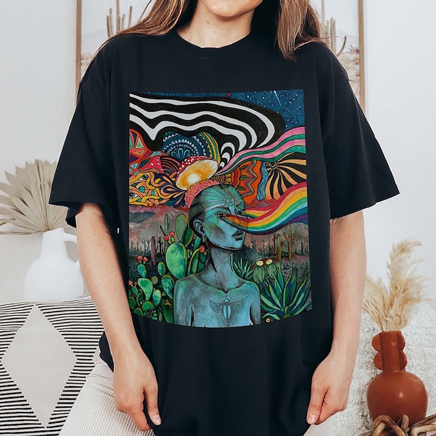 Vision Quest Trippy Shirt , Psychedelic Hippie Clothes , Awesome ...