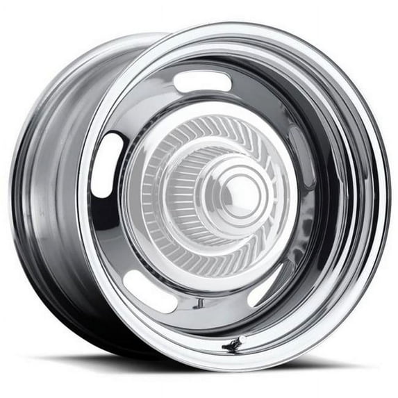 Vision Rally 57 15x8 5x4.5"/5x4.75" -6mm Chrome Wheel Rim 15" Inch