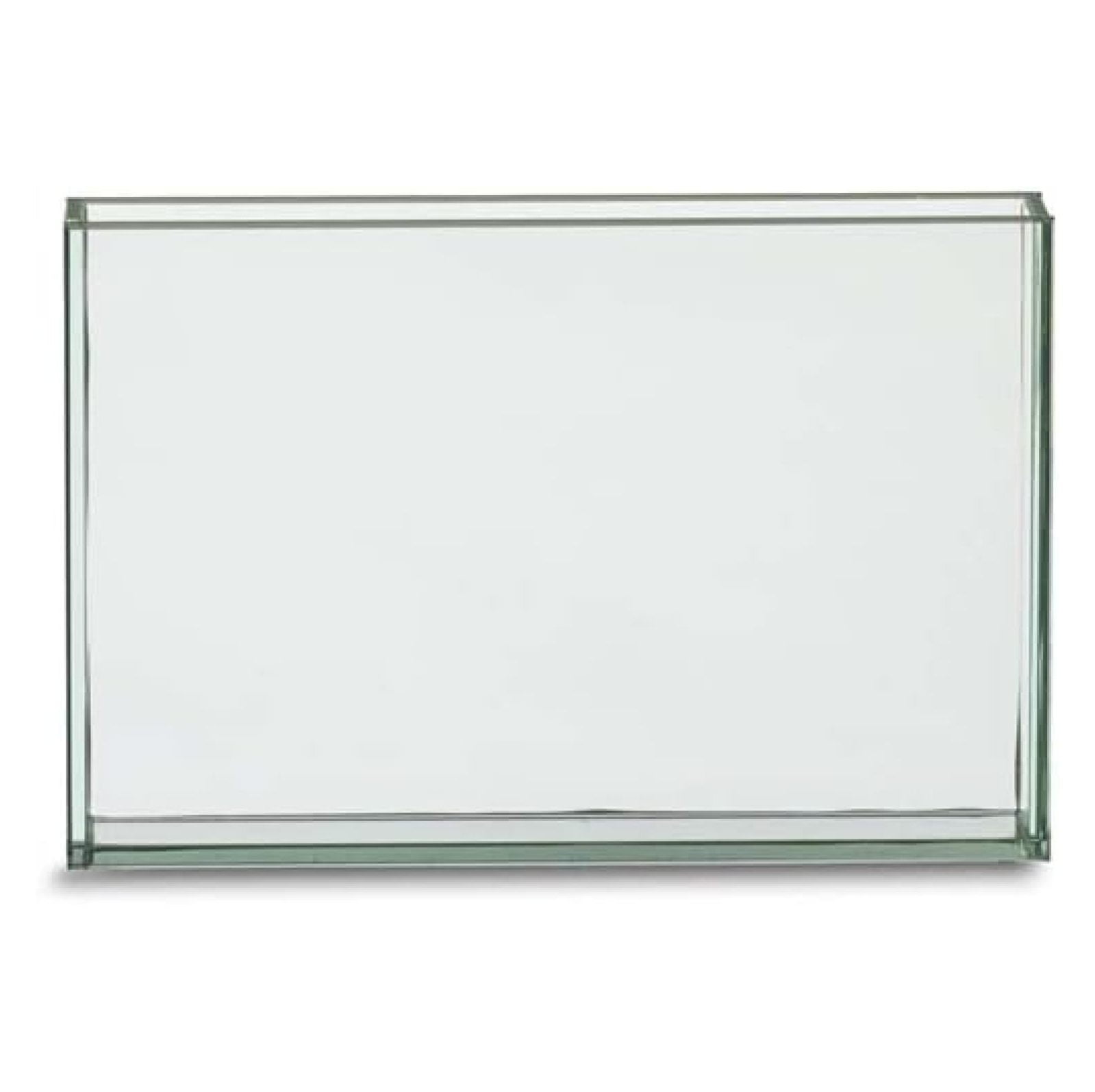 Clear Glass Rectangle Vase for Bouquets