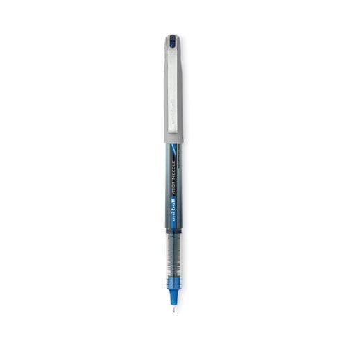 Vision Roller Ball Pen, Stick, Micro 0.5 Mm, Blue Ink, Black/blue Barrel, 12/pack | Bundle of 2 Dozen