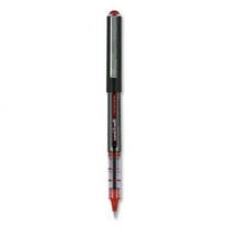 Vision Roller Ball Pen, Stick, Micro 0.5 Mm, Red Ink, Gray/red Barrel, Dozen | Bundle of 2 Dozen