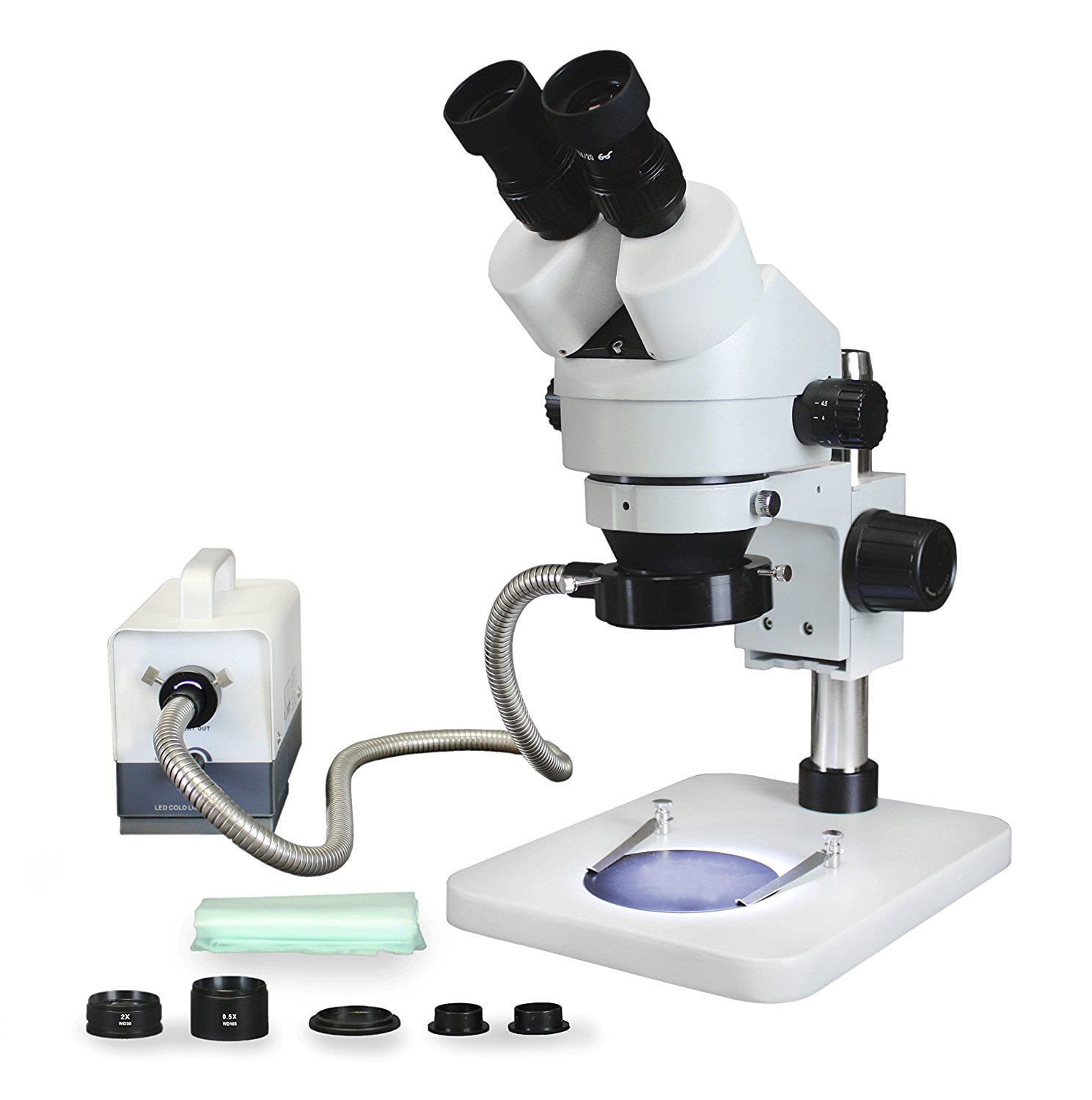 Vision Scientific Binocular Zoom Stereo Microscope, Paired 10x ...