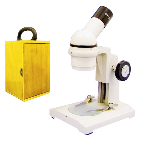 Vision Scientific ME20 Field Trip Microscope with Wooden Carrying Case