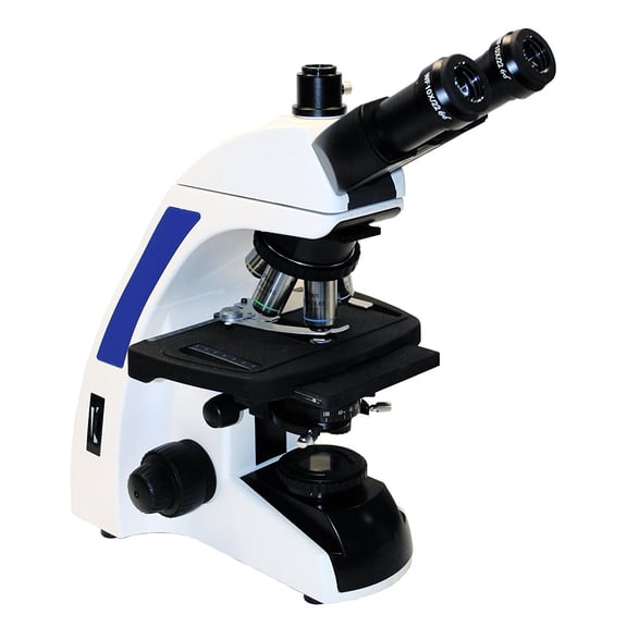 Vision Scientific MU40T Advanced Infinity-Corrected Trinocular Microscope 40X-1000X, 5W LED Kohler Illumination