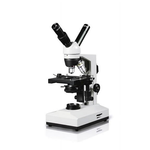 Vision Scientific VME0009-T-RC ME90T Series Dual View Microscope with 1.25 Abbe Condenser rechargeable LED cordless
