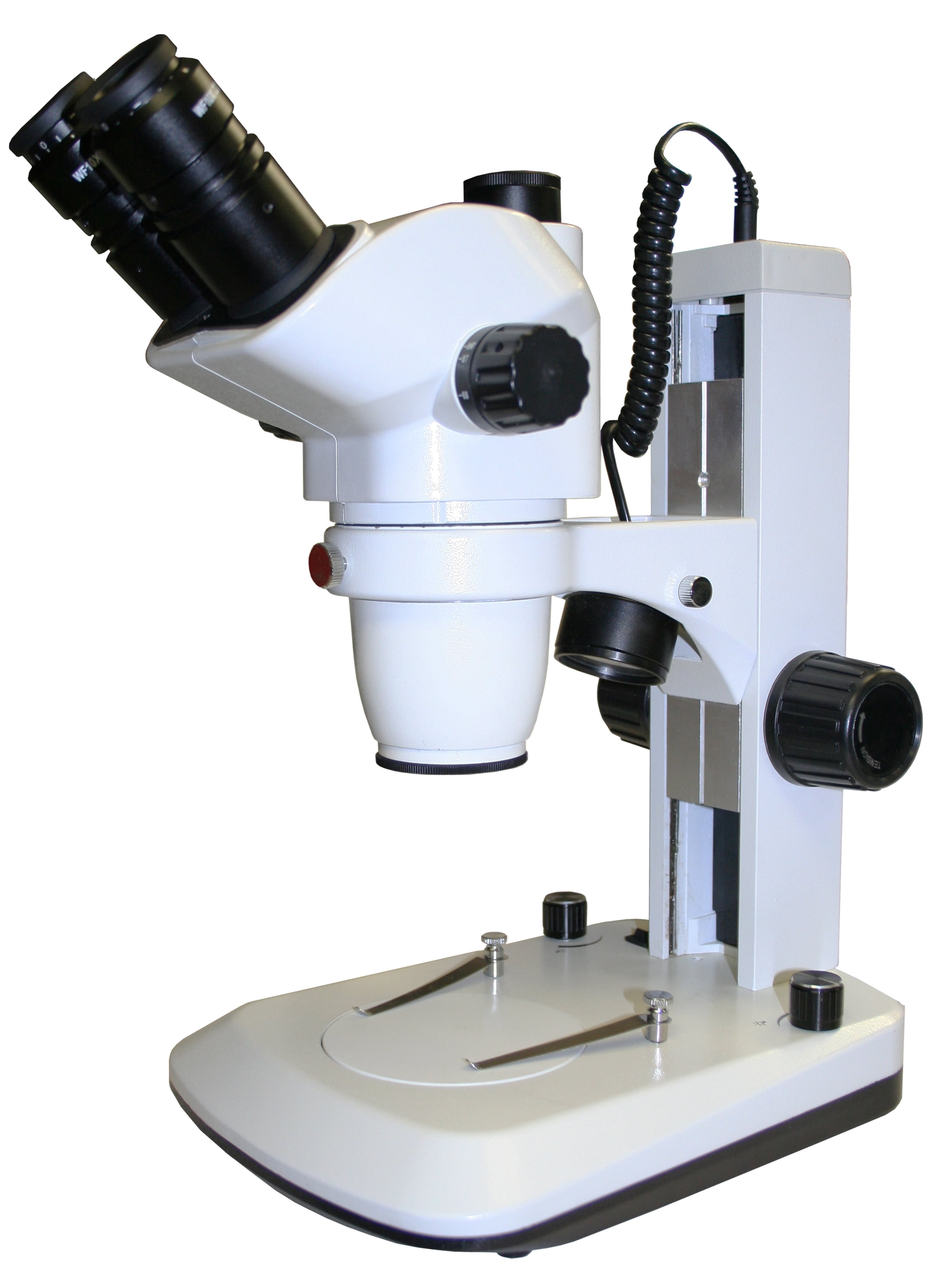 Visual Scope Microscope Vision Scientific VMS0006-T Trinocular Zoom Stereo Microscope, 10x WF ...