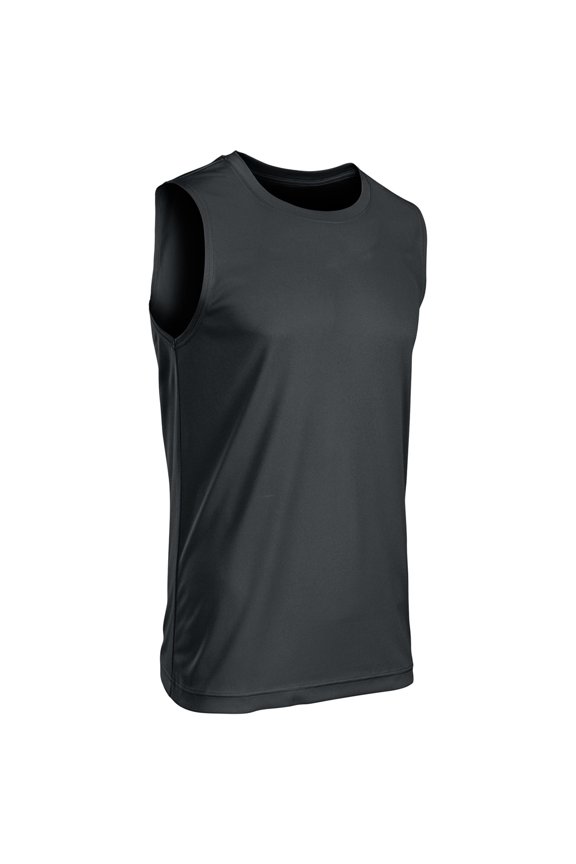 Vision Sleeveless Tee - BLACK - M