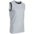 thumbnail image 1 of Vision Sleeveless Tee - SILVER - S, 1 of 1