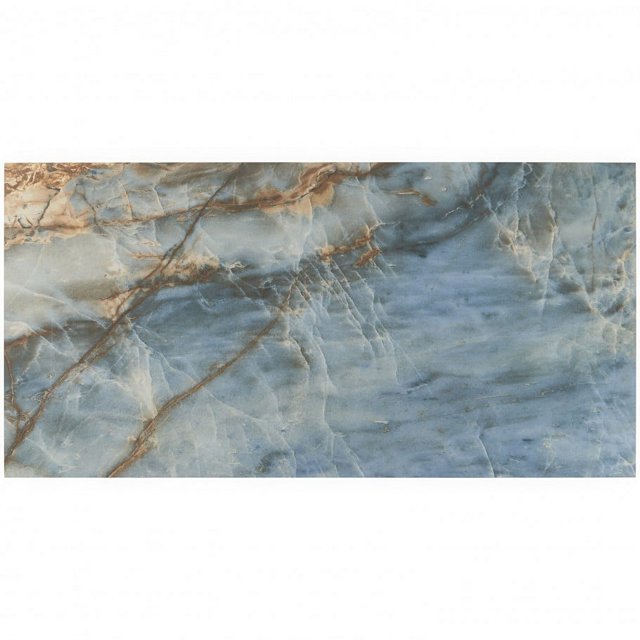 Vision Stone Blue 24x48 Polished Porcelain Tile Sample