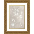 thumbnail image 1 of Vision Studio 10x14 Gold Ornate Wood Framed with Double Matting Museum Art Print Titled - Botanical Schematic I, 1 of 4