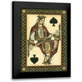 thumbnail image 1 of Vision Studio 11x14 Black Modern Framed Museum Art Print Titled - Lets Play Cards II, 1 of 5