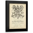 thumbnail image 1 of Vision Studio 11x14 Black Modern Framed Museum Art Print Titled - Peerage of England I, 1 of 5