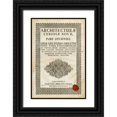 thumbnail image 1 of Vision Studio 11x14 Black Ornate Wood Framed with Double Matting Museum Art Print Titled - Embossed Bookplate, 1 of 4