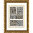 thumbnail image 1 of Vision Studio 11x14 Gold Ornate Wood Framed with Double Matting Museum Art Print Titled - Survey of Architectural Design VI, 1 of 4