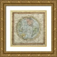 thumbnail image 1 of Vision Studio 12x12 Gold Ornate Wood Framed with Double Matting Museum Art Print Titled - Small Western Hemisphere, 1 of 4