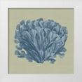 thumbnail image 1 of Vision Studio 12x12 White Modern Wood Framed Museum Art Print Titled - Chambray Coral III, 1 of 4