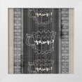 thumbnail image 1 of Vision Studio 12x12 White Modern Wood Framed Museum Art Print Titled - Cup of Tea I, 1 of 4