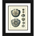 thumbnail image 1 of Vision Studio 12x14 Black Ornate Wood Framed with Double Matting Museum Art Print Titled - Antique Blue Sanddollar, 1 of 4