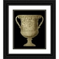 thumbnail image 1 of Vision Studio 12x14 Black Ornate Wood Framed with Double Matting Museum Art Print Titled - Garden Antiquitites V, 1 of 4
