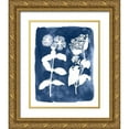 thumbnail image 1 of Vision Studio 12x14 Gold Ornate Wood Framed with Double Matting Museum Art Print Titled - Botanical Inverse IV, 1 of 4