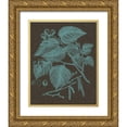 thumbnail image 1 of Vision Studio 12x14 Gold Ornate Wood Framed with Double Matting Museum Art Print Titled - Shimmering Leaves I, 1 of 4