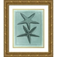 thumbnail image 1 of Vision Studio 12x14 Gold Ornate Wood Framed with Double Matting Museum Art Print Titled - Spa Shell Collection VIII, 1 of 4