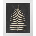thumbnail image 1 of Vision Studio 12x14 White Modern Wood Framed Museum Art Print Titled - Linen Fern III, 1 of 4