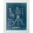 thumbnail image 1 of Vision Studio 12x14 White Modern Wood Framed Museum Art Print Titled - Nautical Detail Blueprint II, 1 of 4