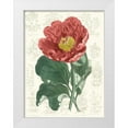 thumbnail image 1 of Vision Studio  12x14 White Modern Wood Framed Museum Art Print Titled - Peony Flower Garden I, 1 of 4