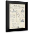 thumbnail image 1 of Vision Studio 13x18 Black Modern Framed Museum Art Print Titled - Nautical Journal V, 1 of 5