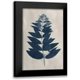 thumbnail image 1 of Vision Studio 13x18 Black Modern Framed Museum Art Print Titled - Navy Pressed Flowers IV, 1 of 5