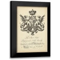 thumbnail image 1 of Vision Studio 13x18 Black Modern Framed Museum Art Print Titled - Peerage of England V, 1 of 5