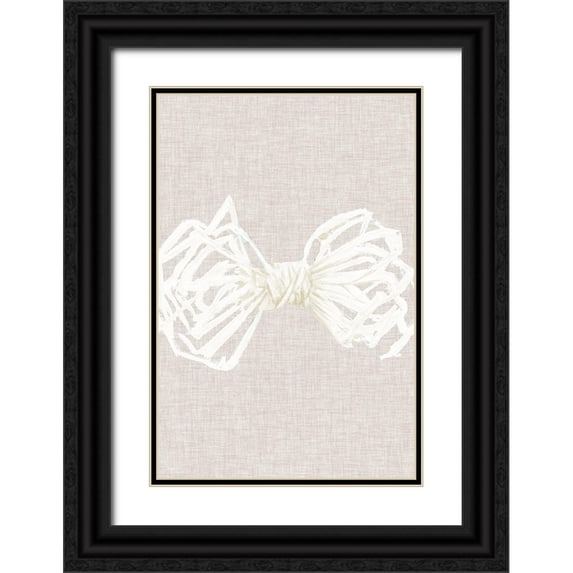 Vision Studio 13x18 Black Ornate Wood Framed with Double Matting Museum Art Print Titled - Coastal Christmas Collection E