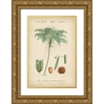 thumbnail image 1 of Vision Studio 13x18 Gold Ornate Wood Framed with Double Matting Museum Art Print Titled - Tropical Botanique IV, 1 of 4