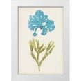 thumbnail image 1 of Vision Studio 13x18 White Modern Wood Framed Museum Art Print Titled - Aqua and Citron Coral III, 1 of 4