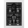 thumbnail image 1 of Vision Studio 13x18 White Modern Wood Framed Museum Art Print Titled - Graphic Architecture V, 1 of 4