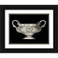 thumbnail image 1 of Vision Studio  14x12 Black Ornate Wood Framed with Double Matting Museum Art Print Titled - Small Garden Antiquities I (AH), 1 of 4