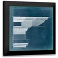 thumbnail image 1 of Vision Studio 15x15 Black Modern Framed Museum Art Print Titled - Capital Blueprint VI, 1 of 5