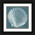 thumbnail image 1 of Vision Studio 15x15 Black Ornate Wood Framed with Double Matting Museum Art Print Titled - Coastal Menagerie V, 1 of 4