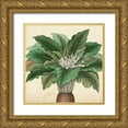 thumbnail image 1 of Vision Studio 15x15 Gold Ornate Wood Framed with Double Matting Museum Art Print Titled - Garden Bounty V, 1 of 4