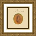 thumbnail image 1 of Vision Studio 15x15 Gold Ornate Wood Framed with Double Matting Museum Art Print Titled - Italian Fruit VII, 1 of 4