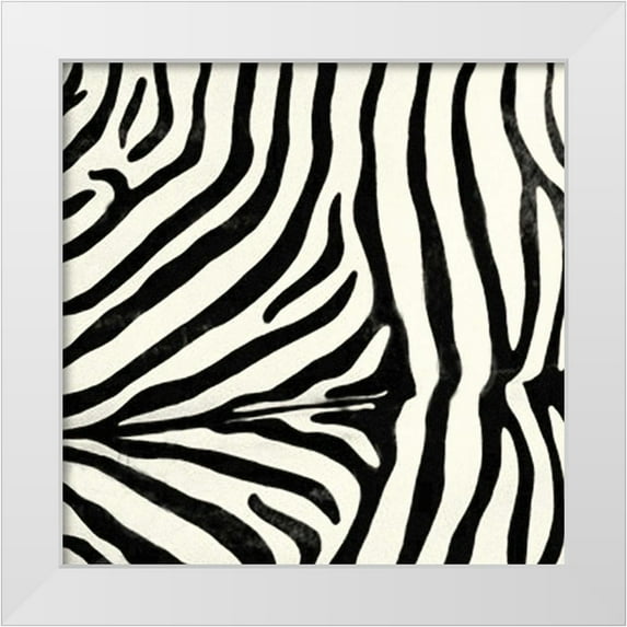 Vision Studio 15x15 White Modern Wood Framed Museum Art Print Titled - Animal Instinct VII