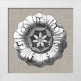 thumbnail image 1 of Vision Studio 15x15 White Modern Wood Framed Museum Art Print Titled - Neutral Rosette Detail II, 1 of 4