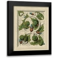 thumbnail image 1 of Vision Studio 15x18 Black Modern Framed Museum Art Print Titled - Decorative Flourish II, 1 of 5