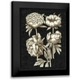 thumbnail image 1 of Vision Studio 15x18 Black Modern Framed Museum Art Print Titled - Dramatic Chintz II, 1 of 5