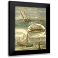 thumbnail image 1 of Vision Studio 15x18 Black Modern Framed Museum Art Print Titled - Fishermans Vignette III, 1 of 5