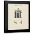 thumbnail image 1 of Vision Studio 15x18 Black Modern Framed Museum Art Print Titled - Garden Pavilion II, 1 of 5