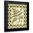 thumbnail image 1 of Vision Studio 15x18 Black Modern Framed Museum Art Print Titled - Moroccan Ferns IV, 1 of 5